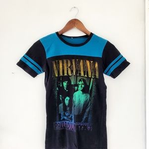 Vintage 6-14-91 Nirvana Palladium T-shirt